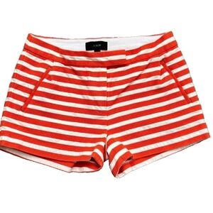 J Crew striped shorts